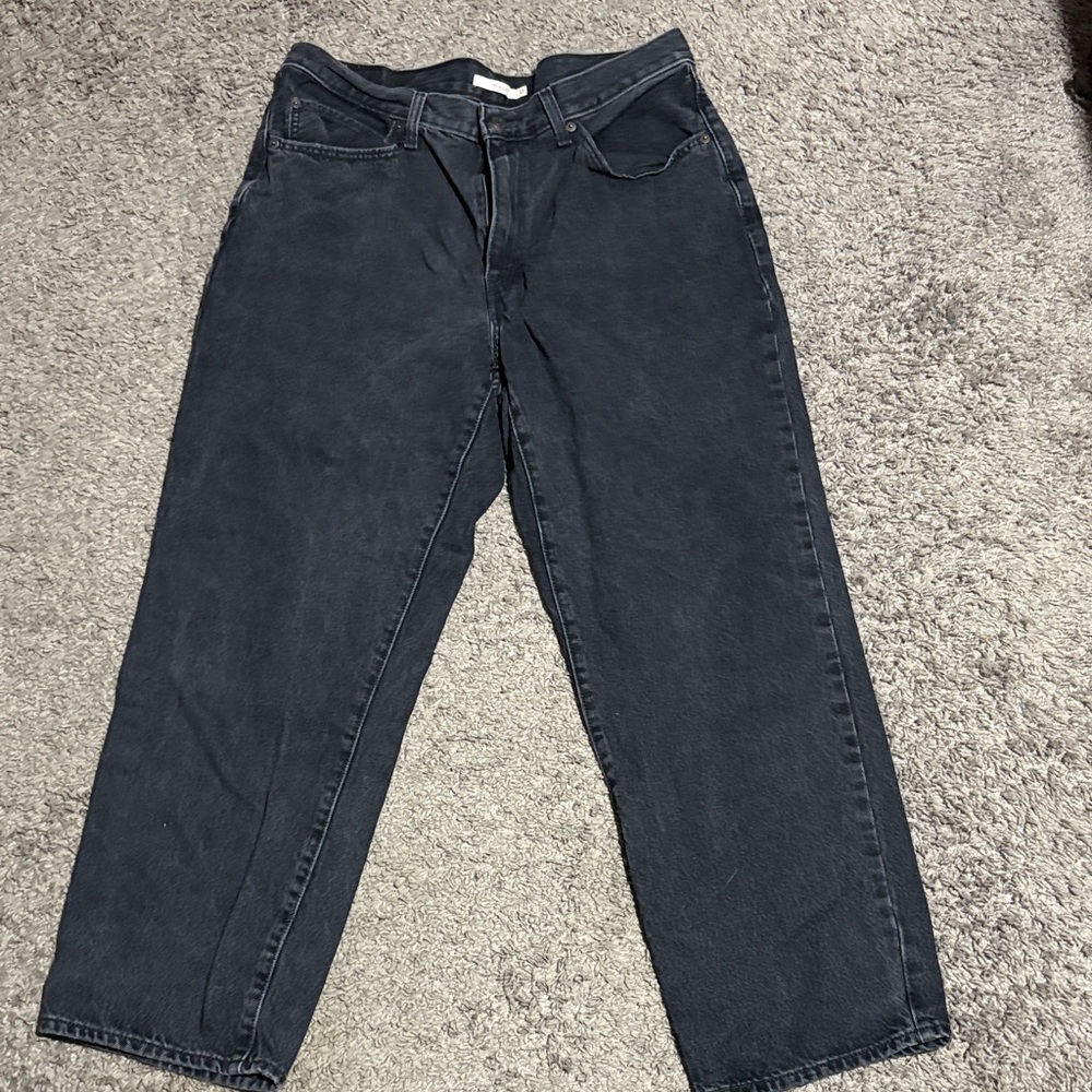 Levi's Women's Straight Leg Jeans - Dark Blue